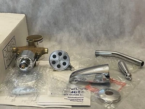 Vintage Chicago Faucet Renaissance Collection Chrome Shower Head Tub 5016 384CP - Picture 1 of 24