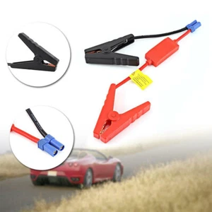 Car Portable Jump Starter Cable Alligator Clamp Clip Connector Battery EC5 Plug - Picture 1 of 12