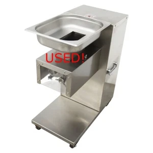 Second Hand! 110V 8mm Commercial Meat Cutter Meat Slicer Commercial Meat Process - Picture 1 of 24