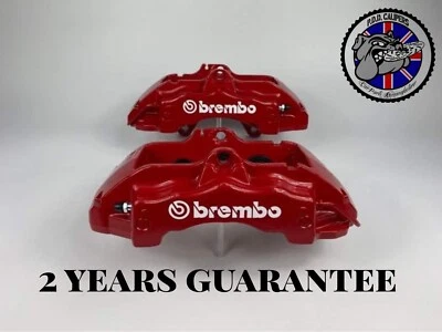 GENUINE VW TOUAREG 5L BREMBO 18Z FRONT L+R brake calipers 2002-10 350/34mm - Image 1 of 4