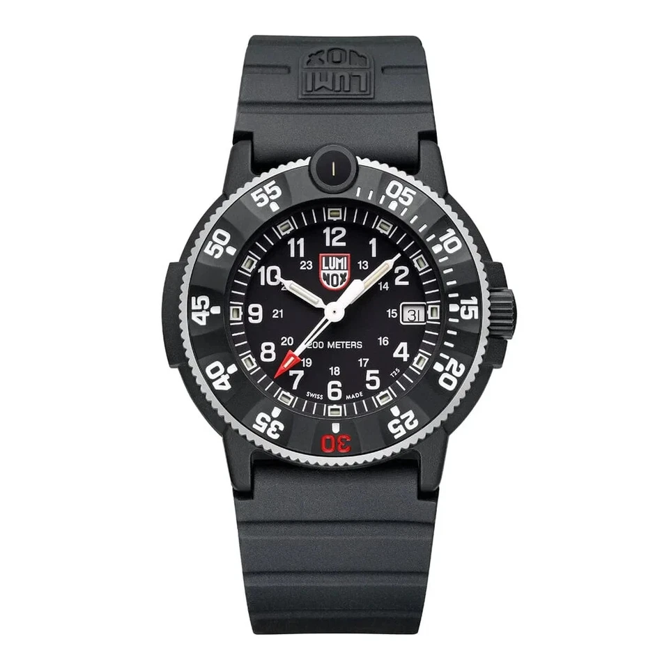 Luminox Men's Watch Navy Seal Original Black Dial Quartz Rubber Strap XS.3001.H