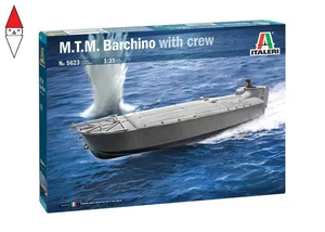 ITALERI 1/35 M.T.M. BARCHINO WITH CREW - Foto 1 di 4