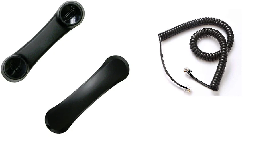 Avaya 1403 Replacment Handset & Cord (Black/NEW) - Image 1 of 1