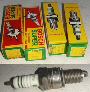 KIT 4 CANDELE ACCENSIONE BOSCH W5DC PER ALFA 33 75 90 GIULIETTA ALFETTA - Picture 1 of 5