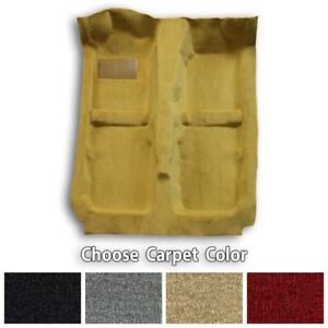 Complete Cutpile Molded Replacement Carpet Kit - Choose Color and Backing
