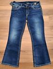 Silver Jeans Womens Curvy Fit Mid Rise Bootcut Size 34x30 NEW