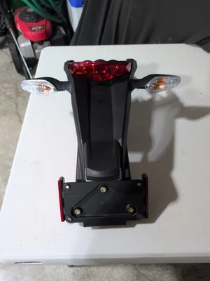 2008-2014 Ducati Monster 696 Rear Tail Fender Signal, Tail, License Plate Lights - Image 1 of 4
