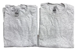 Gildan Unisex Adult Dryblend T-Shirt, Style G8000 4 Pack Size M In Ash Grey - Picture 1 of 3