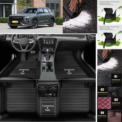 For Hyundai IX35 Car Floor Mats Custom Waterproof Luxury Carpets Auto Liner Foto 1 de 4