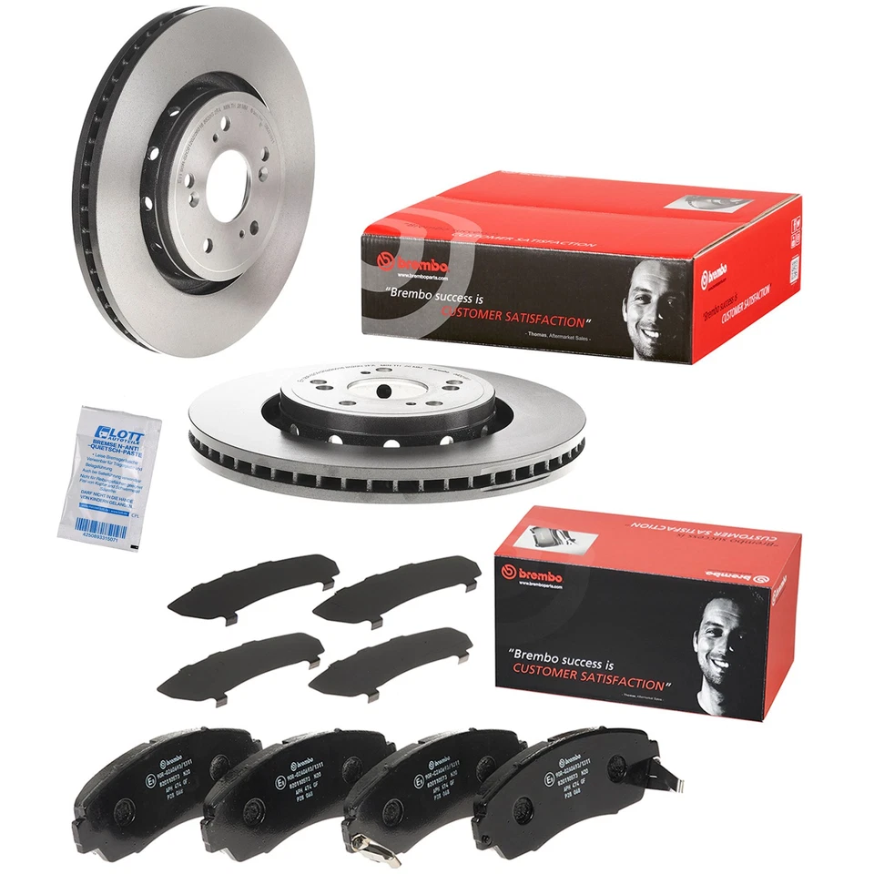 2x Brembo Bremsscheibe 315mm + Beläge vorne passend für HONDA CR-V IV 1.6 i-DTEC - Bild 1 von 4
