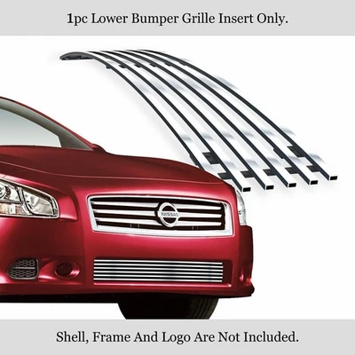 For 2009-2014 Nissan Maxima Bumper Stainless Steel Billet Grille Insert Foto 1 de 4