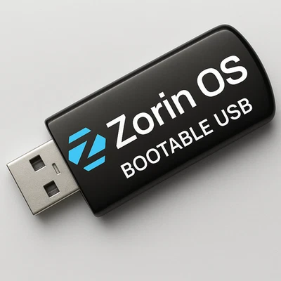 Zorin OS 17.3 CORE USB 64 Bit Drive | Latest Version Linux Bootable Live - Image 1 of 2
