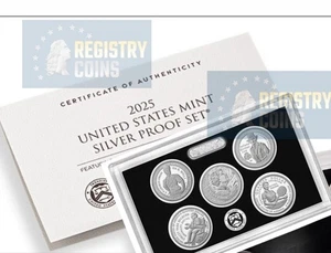 2025 S Proof American Women Silver Quarters 5 coin Set With Box And COA - Picture 1 of 2