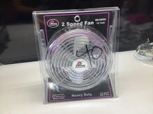 41 PRIME PRODUCTS 2 Speed Fan 06-0850 12V Heavy Duty High Low Silver Boat Metal - Foto 1 di 6