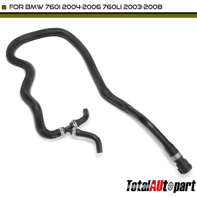 Mangueira de líquido de arrefecimento do radiador para BMW E65 760i E65/F01 760Li 2003-2008 V12 6.0L Overflow - Imagem 1 de 4