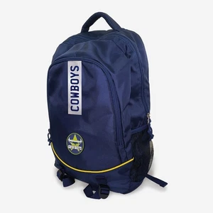 650808 NORTH QUEENSLAND COWBOYS NRL STIRLING DURABLE BACKPACK SCHOOL BAG - Picture 1 of 1