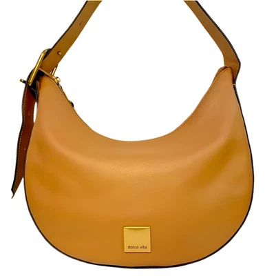 Bolso de hombro Dolce Vita para mujer color tostado Foto 1 de 4