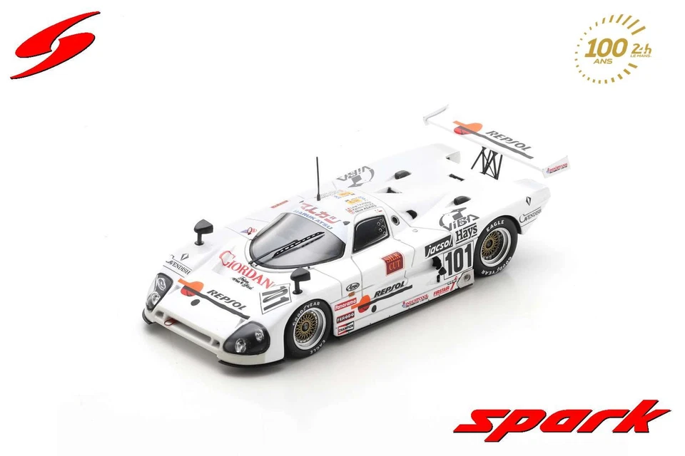 S6804 SPARK Spice SE 88 C #101 24 Heures du Mans 1989 1/43