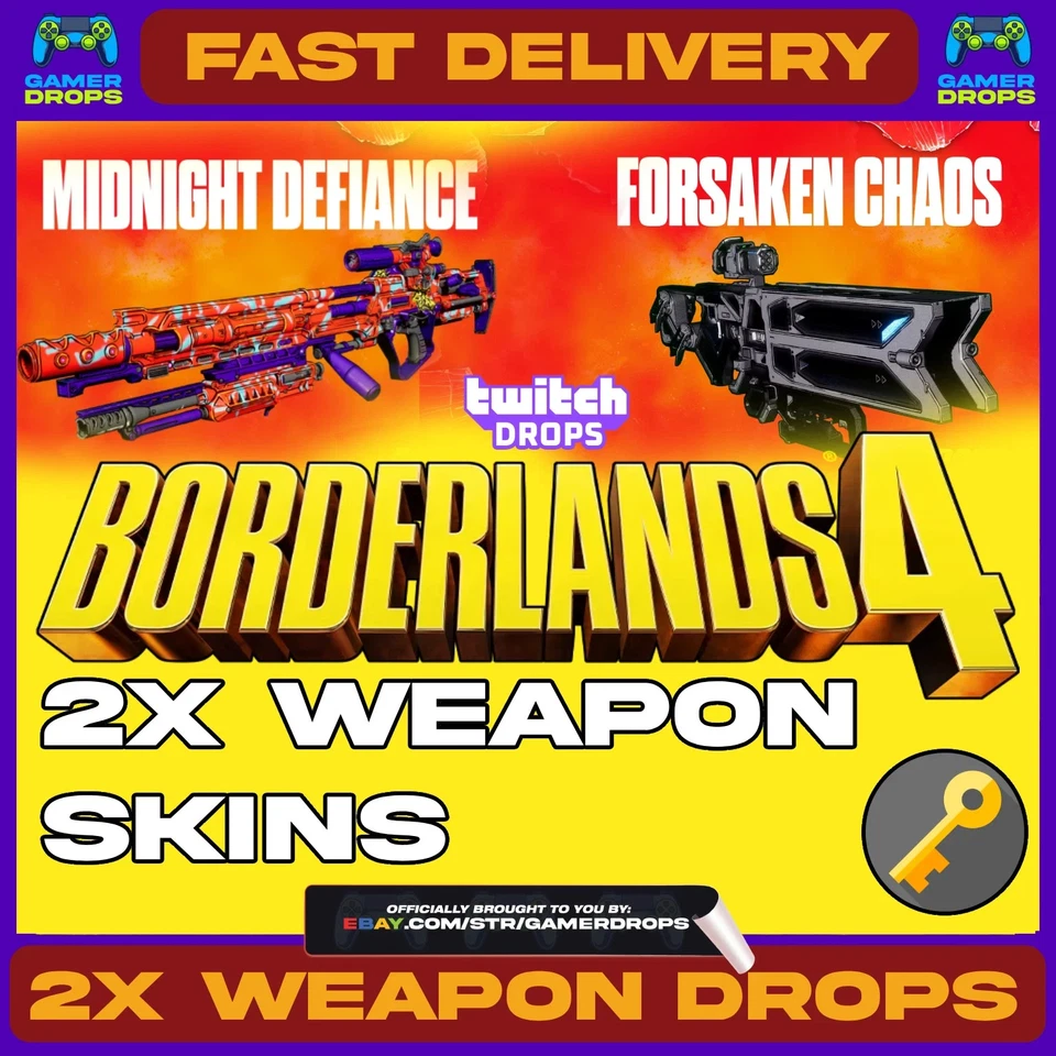 BORDERLANDS 4 - 2/2 GOTAS - TWITCH DROPS - GLOBAL - MEDIANOCHE/PIEL ABANDONADA Foto 1 de 1