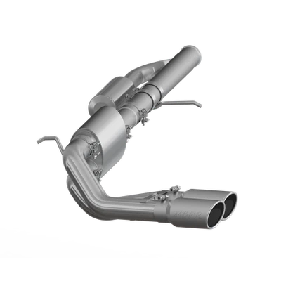 MBRP 适用于 09+ 雪佛兰索罗德 1500 4.3L 3 英寸前轴双插座猫背 - — 第 1/4 张图片