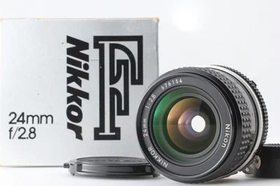 [Top MINT IN BOX] Nikon Ai Nikkor 24mm f/2.8 MF Standard Prime Lens From JAPAN - Image 1 of 4
