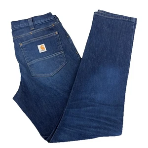 Carhartt Force Straight Fit Low Rise 5-Pocket Tapered Jean BD4945-M SZ 33X34 New - Picture 1 of 17