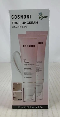 NIACINAMIDE TONE UP CREAM K BEAUTY Cosnori MOISTURIZER BRIGHTENING TONER FACE 2 - Image 1 of 4