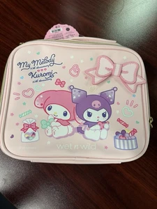 Estuche de viaje bolsa de cosméticos Wet n Wild x Sanrio My Melody Kuromi - Nuevo con etiqueta - Imagen 1 de 2
