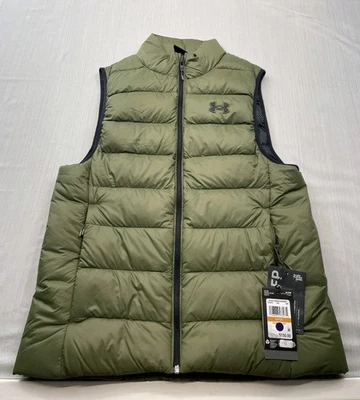 New Under Armour Mens Storm Legend Down Puffer Vest Water Repel $150 Sz Small - Image 1 of 4