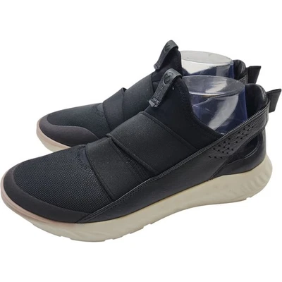 Zapatillas deportivas para caminar ECCO ST.1 Lite sin cordones para mujer negras Foto 1 de 4
