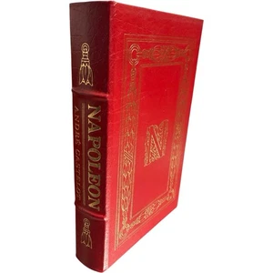 Easton Press Napoleon  Bonaparte by Andre Castelot Red Full Leather Bound Book - Picture 1 of 5