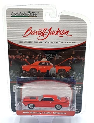 Greenlight escala 1/64 37200-F - 1970 Mercury Cougar Eliminator - Vermelho - Imagem 1 de 4
