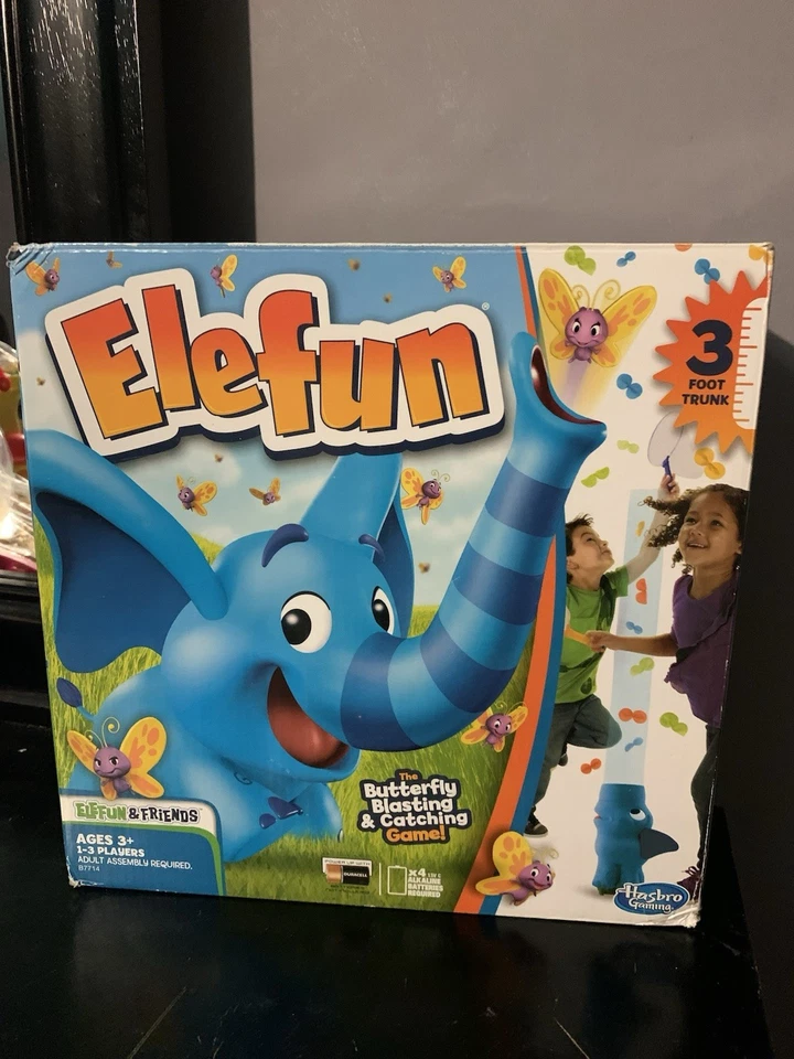 Elefun Musical Butterfly Catching Game Hasbro 2020 Tested Missing 3 Butterflies - Image 1 of 4