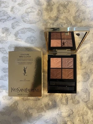 YSL Couture Mini Clutch-Long wear/#400, Babylone Roses 0.14 Oz. New In Box - Image 1 of 4