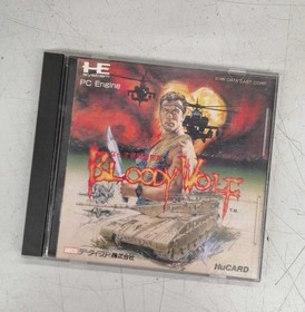 Data East Narazumono Sentou Butai Bloody Wolf PC Engine Sinn Software