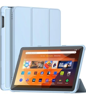 YQQ Light Blue Protective Case For Amazon Fire Tablet Gen 13 2023  - Image 1 of 4