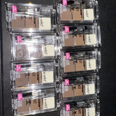 9 Pack Wet n Wild Ultimate Brow Eyebrow Kit Dark Brown 1111498 0.09 oz Tweezers - Image 1 of 4