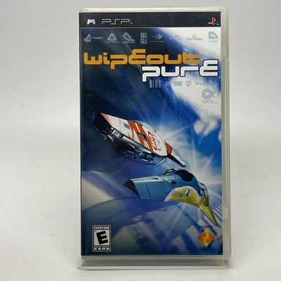 Wipeout Pure (Sony PSP, 2006) CIB Manual Included Tested Works Foto 1 de 4