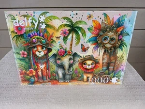 Delfy / JaCaRou Tropic Style 1000 Piece Jigsaw Puzzle New Sealed - Picture 1 of 8