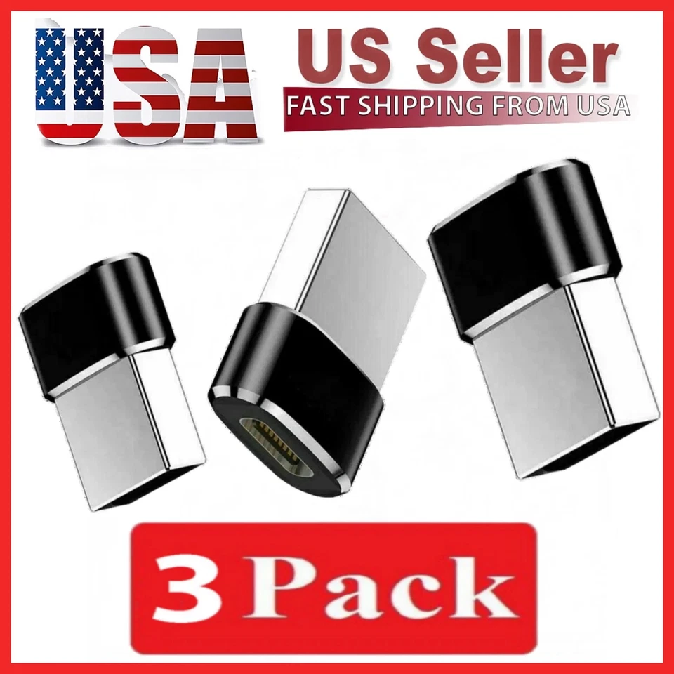 2 USB C Female to USB a Male Port Converter Adapter