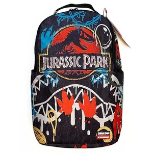 SPRAYGROUND JURASSIC PARK POSTER BACKPACK Laptop Tablet Pouch 2025 Fall NEW - Picture 1 of 24