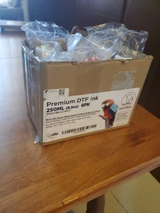Inchiostro DTF Premium, confezione da 6 ml, inchiostro nuovo sigillato 2 W + bk + c + m + y per Epson - Foto 1 di 9