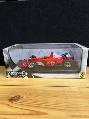 Raro Hot Wheels Ferrari F2005 1:18 Michael Schumacher Scuderia sin usar, en caja G9727 Foto 1 de 4