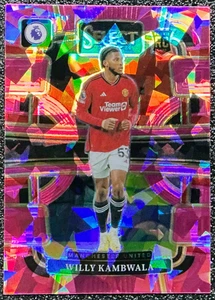 Willy Kambwala 2023-24 Select Premier League #102 Terrace Pink Ice Prizm (RC) - Picture 1 of 2