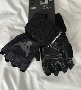 Guantes de entrenamiento/levantamiento de pesas Under Armour Project Rock de cuero L 1353074-003 - Imagen 1 de 8