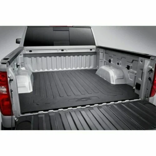 84634077 2019-2026 Chevrolet Silverado HD Models 6'9" Standard Bed Bed Mat Black - Image 1 of 1