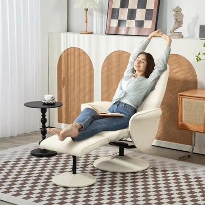 HOMCOM Relaxsessel mit Fußhocker, Elektrischer Massagesessel mit Liegefunktion - Bild 1 von 4