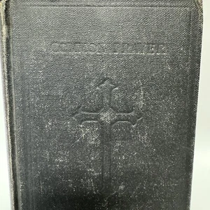 Book of Common Prayer, Hymnal, Psalter, 1944, Black Leather Morehouse Gorham - Picture 1 of 8