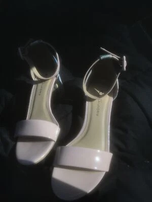 Sandalias de tacón CL By Laundry Block rosa talla 7,5 Foto 1 de 3