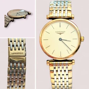 Womens Longines Le Grande Classique Gold & Silver Two-Tone Quartz Swiss Watch - Picture 1 of 6